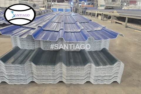 Lớp ASA Trên Tôn Ngói Nhựa Santiago Giữ Màu Bao Lâu