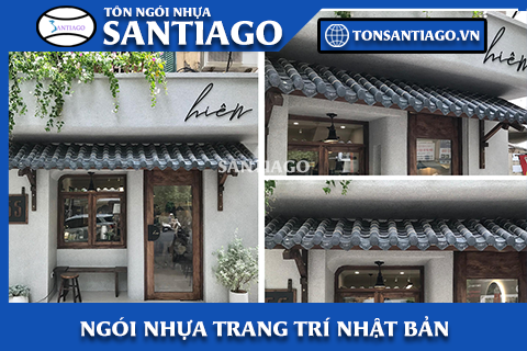 Ngói nhựa Trang Trí phong cách Nhật Bản - Bền đẹp, Thẩm mỹ!