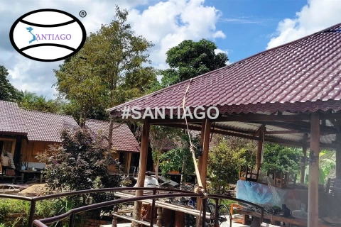 Tôn ngói nhựa Santiago ở đồng bằng sông Cửu Long