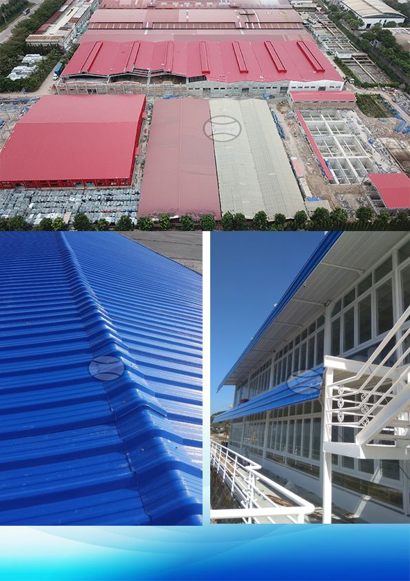 tôn nhựa asa pvc 4 lớp lợp nhà dân dụng
