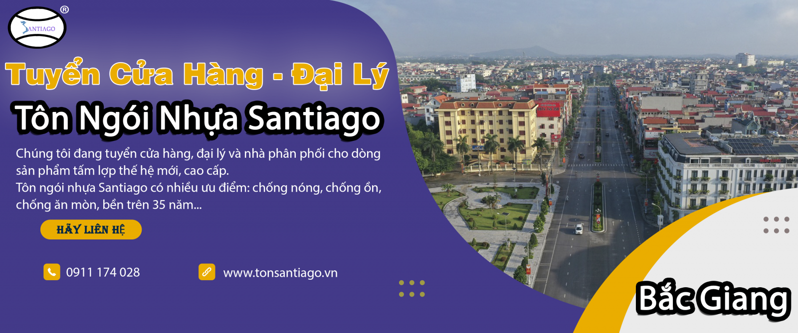 cửa hàng đại lý tôn ngói nhựa bắc giang