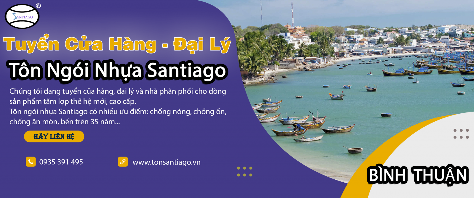 cửa hàng đại lý tôn ngói nhựa bình thuận