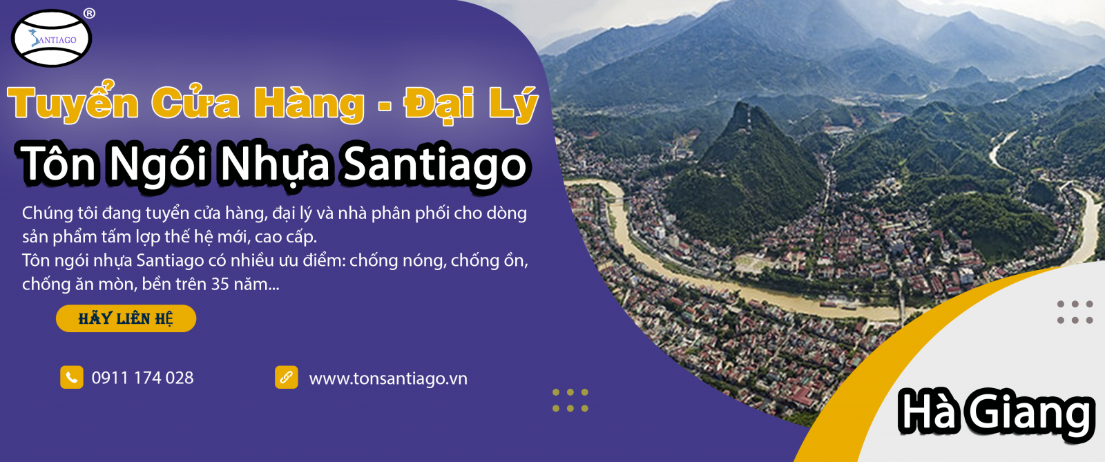 cửa hàng đại lý tôn ngói nhựa hà giang