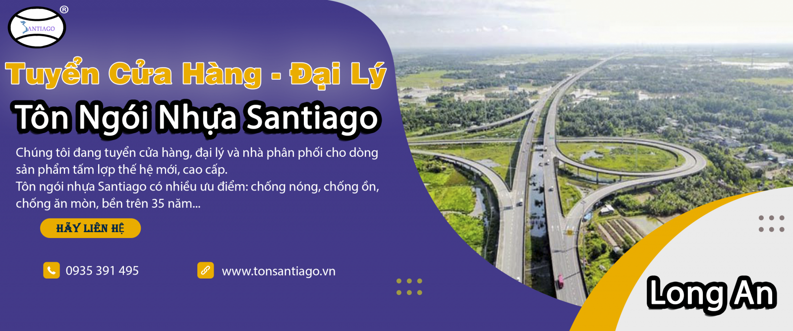 cửa hàng đại lý tôn ngói nhựa long an