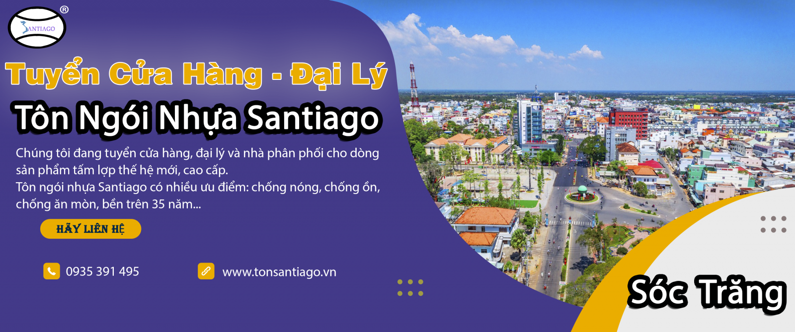 cửa hàng đại lý tôn ngói nhựa sóc trăng