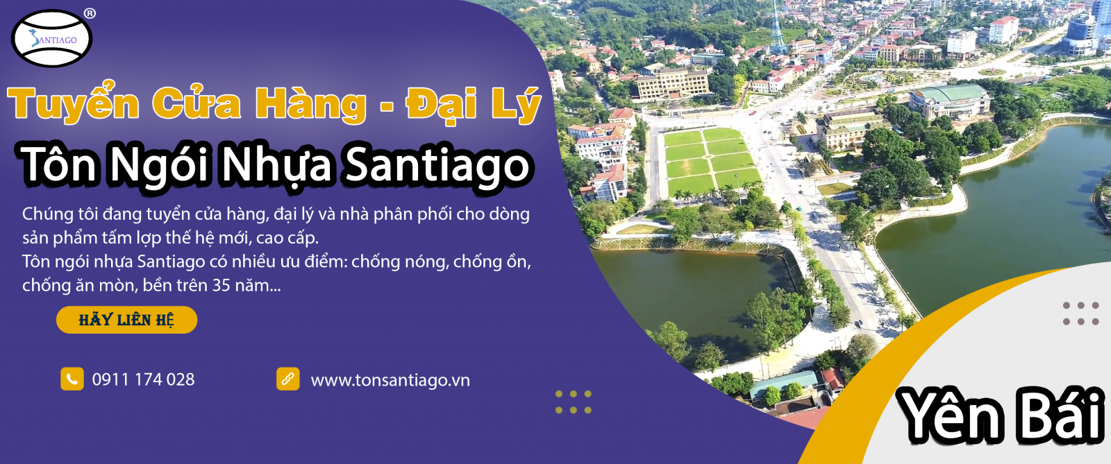 cửa hàng đại lý tôn ngói nhựa yên bái