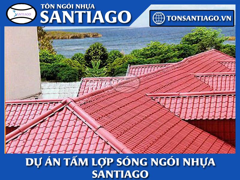 dự án tấm lợp sóng ngói nhựa pvc asa