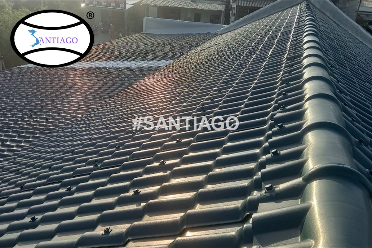 Mái ngói nhựa Santiago ở Phù Cát, Bình Định
