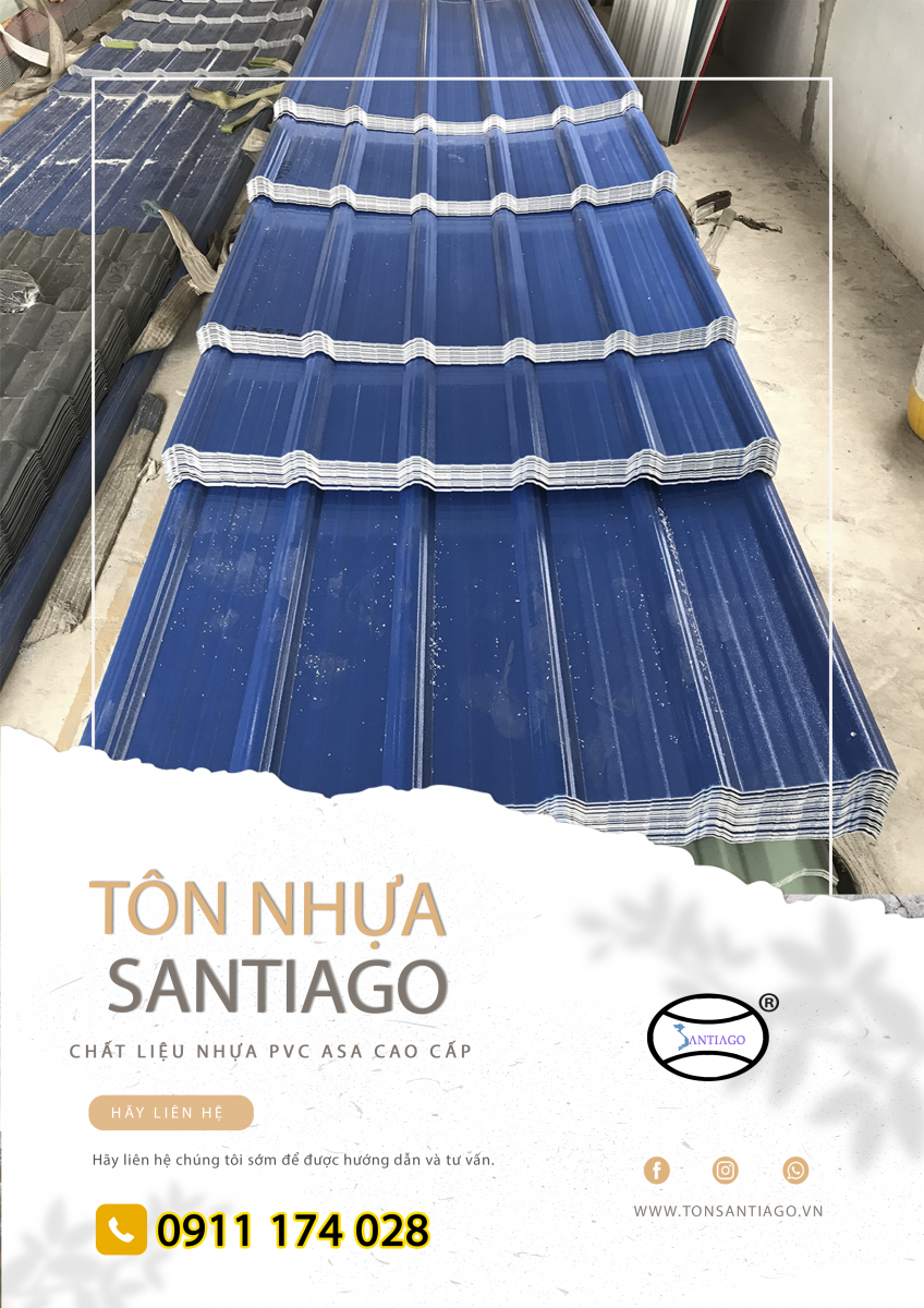 tôn nhựa santiago 