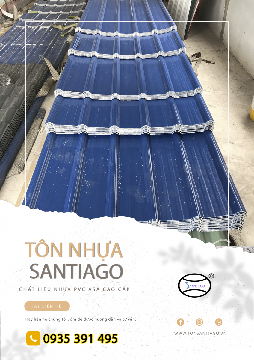 tôn nhựa santiago 