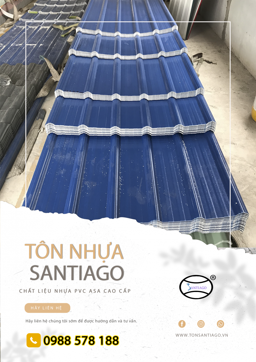 tôn nhựa santiago 