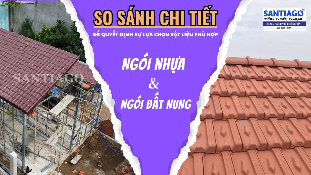 so sánh ngói nhựa và ngói đất nung