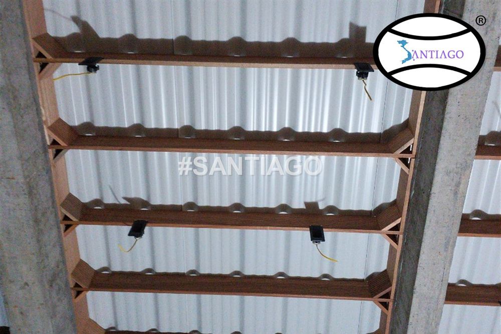 Công trình lợp tôn nhựa Santiago ở Kiên Giang cũ (nay thuộc An Giang)