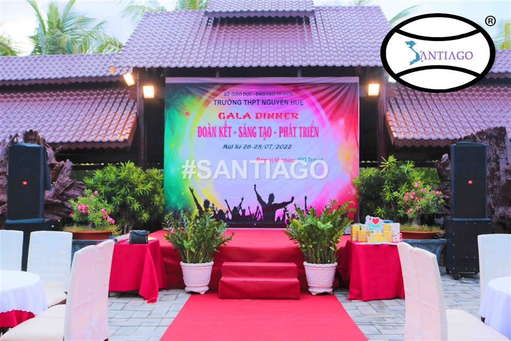 Công trình lợp ngói nhựa Santiago ở Phan Thiết, Bình Thuận cũ (nay thuộc Lâm Đồng)