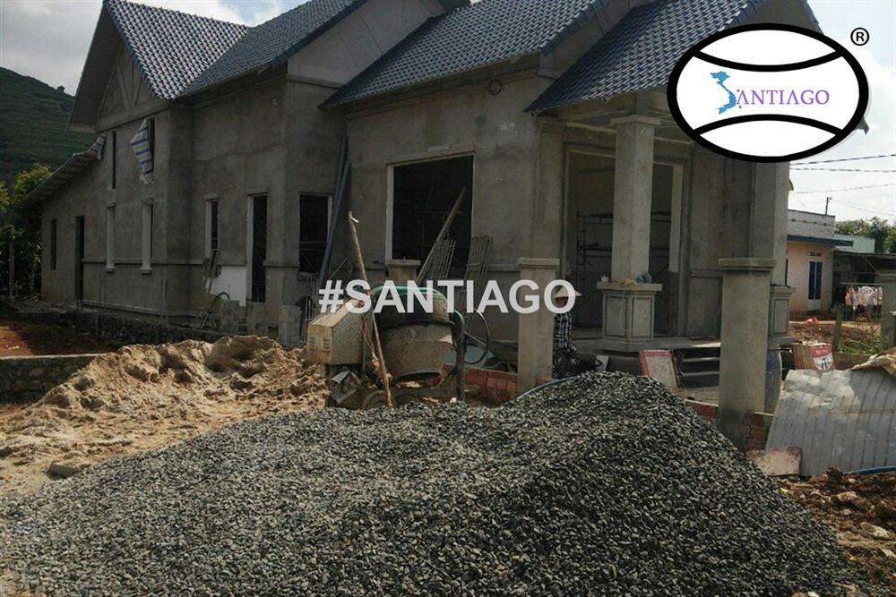 Công trình lợp ngói nhựa Santiago ở Đức Trọng, Lâm Đồng