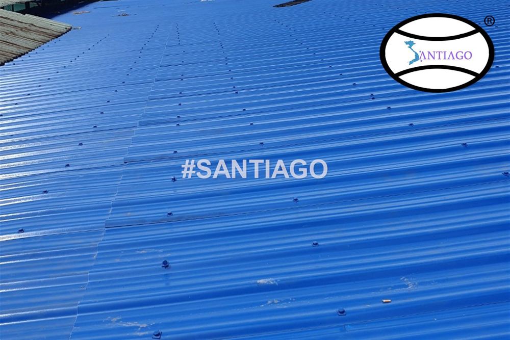 Công trình lợp tôn nhựa Santiago ở Cần Thơ