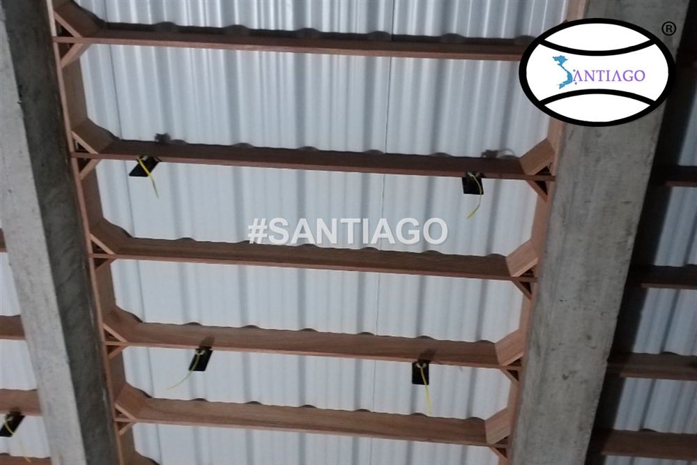 Công trình lợp tôn nhựa Santiago ở Kiên Giang cũ (nay thuộc An Giang)