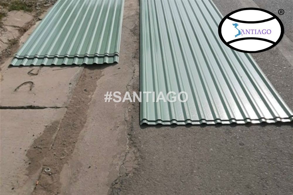 Công trình lợp tôn nhựa Santiago ở Bạc Liêu cũ (nay thuộc Cà Mau)