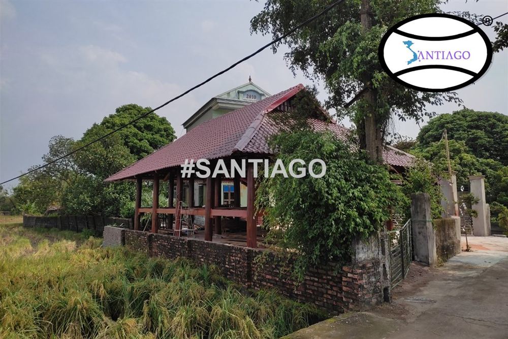 Công trình lợp ngói nhựa Santiago ở Nam Định cũ (nay thuộc Ninh Bình)