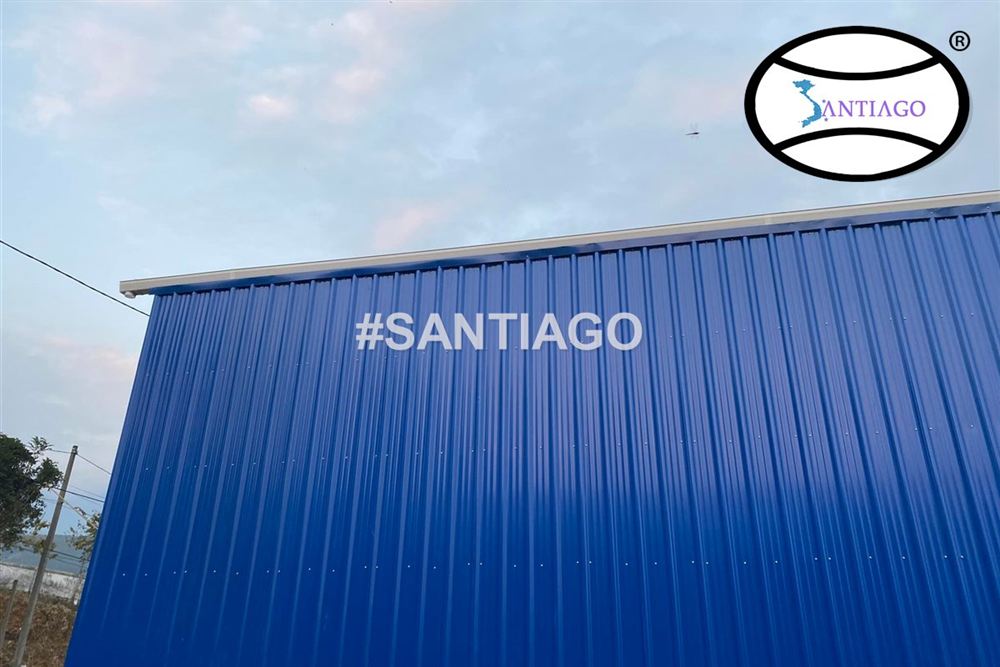 Công trình lợp tôn nhựa Santiago ở Lai Châu