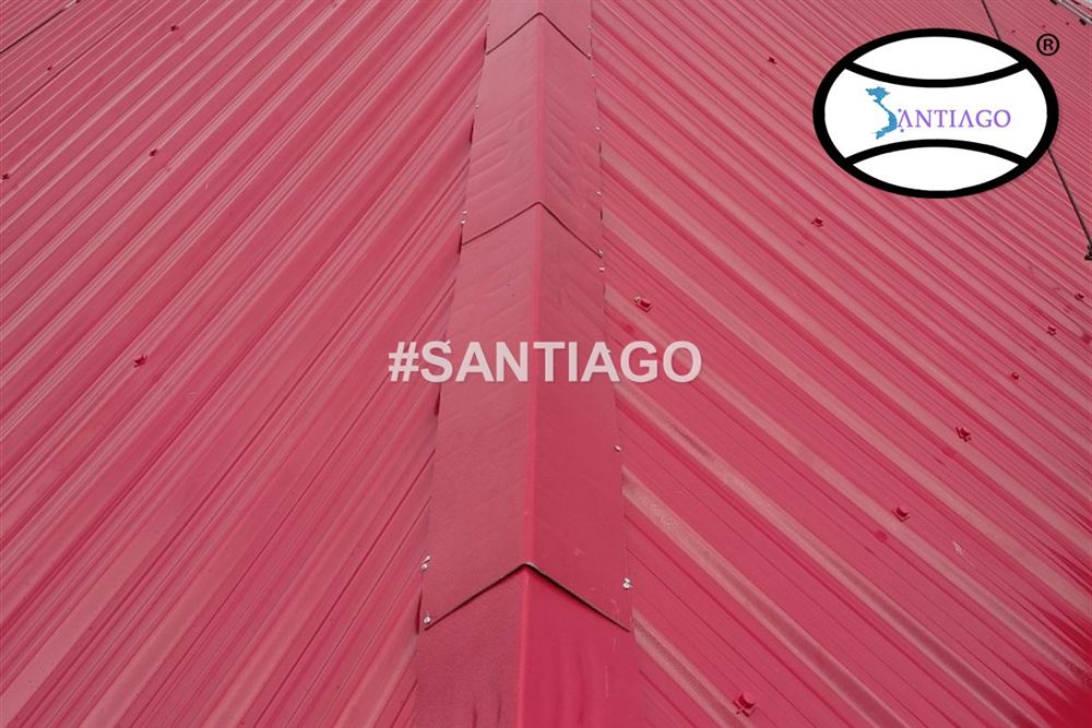 Công trình lợp tôn nhựa Santiago ở Sóc Trăng cũ (nay thuộc Cần Thơ)