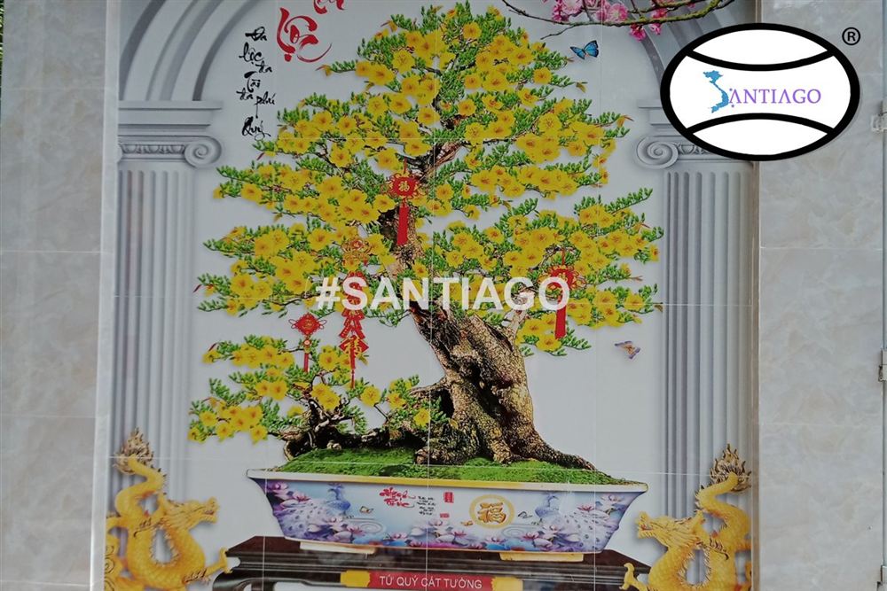 Công trình lợp ngói nhựa Santiago ở Tây Ninh