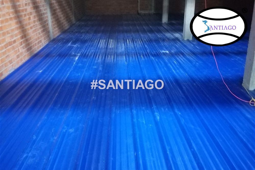Công trình lợp tôn nhựa Santiago ở Kiên Giang cũ (nay thuộc An Giang)