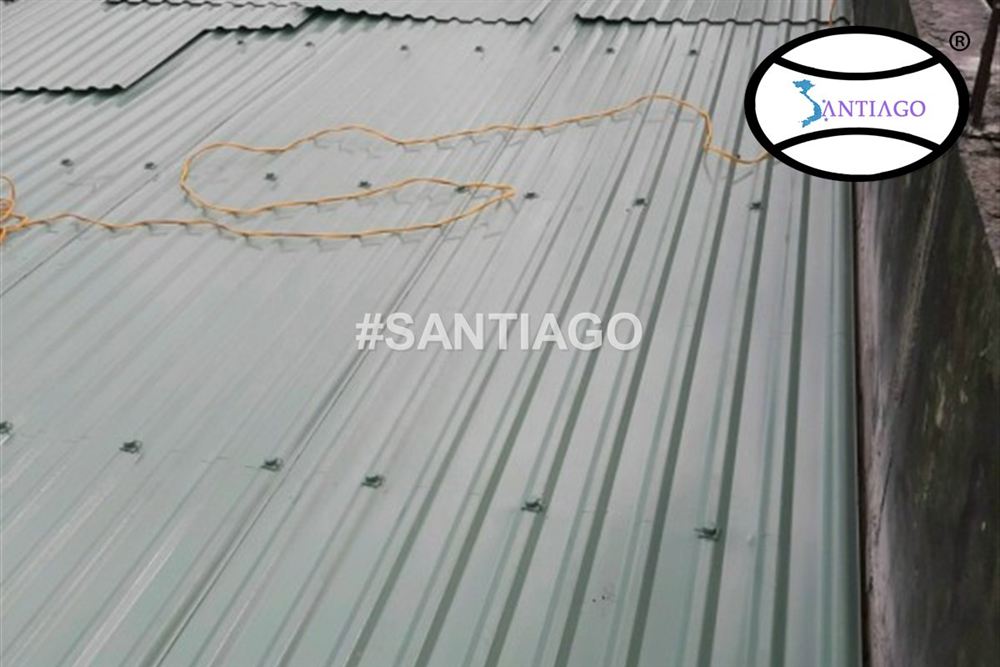 Công trình lợp tôn nhựa Santiago ở Bạc Liêu cũ (nay thuộc Cà Mau)
