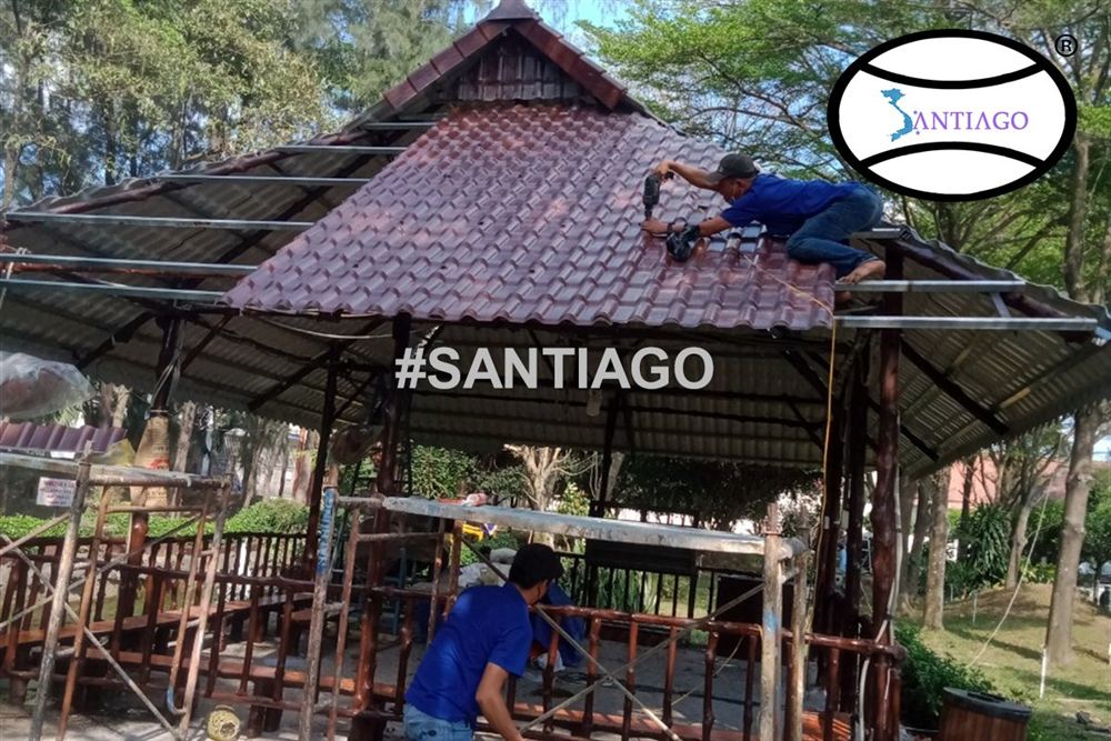 Công trình lợp ngói nhựa Santiago ở Biên Hòa, Đồng Nai