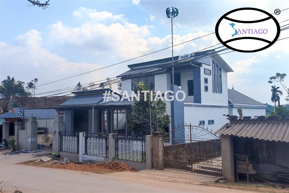 Công trình lợp ngói nhựa Santiago ở Nghệ An