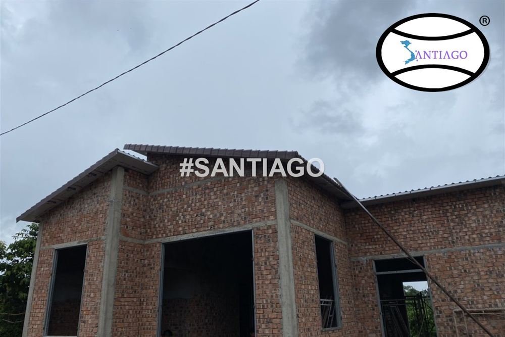 Công trình lợp ngói nhựa Santiago ở Bảo Lâm, Lâm Đồng