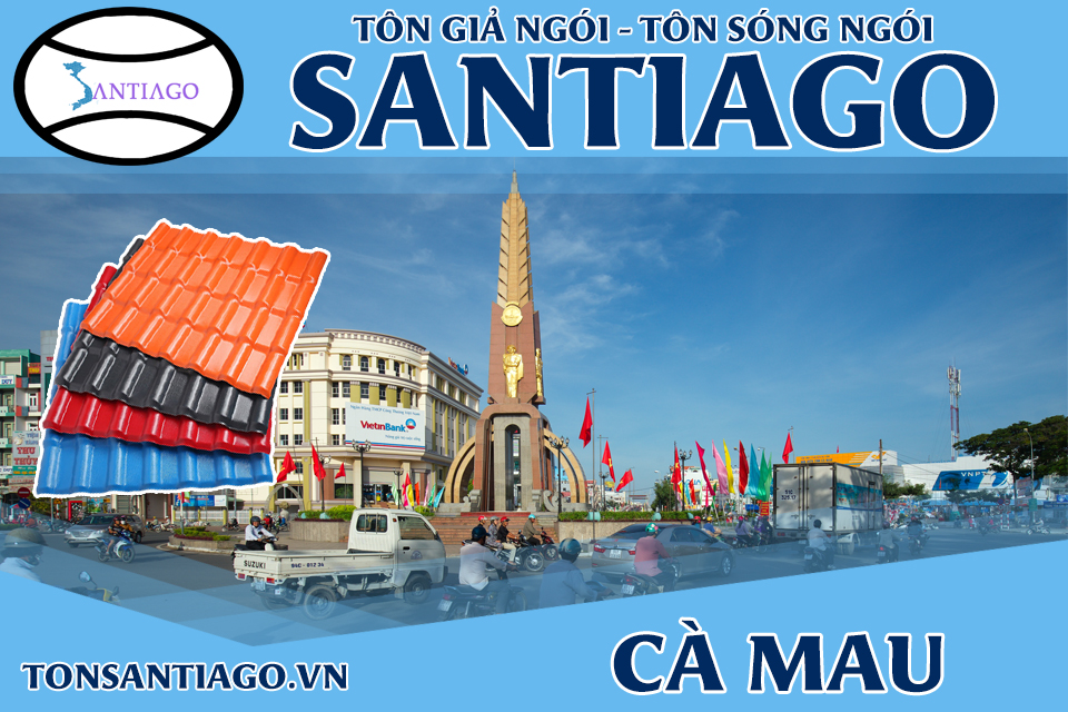 tôn giả ngói tôn sóng ngói tại cà mau