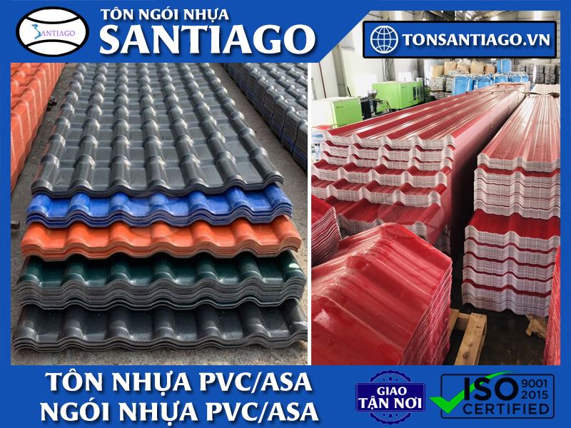 tôn nhựa asa ngói nhựa pvc