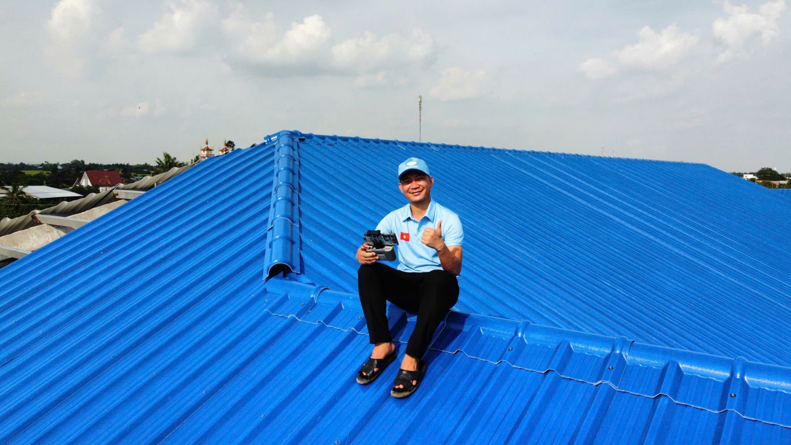 tôn nhựa pvc Santiago