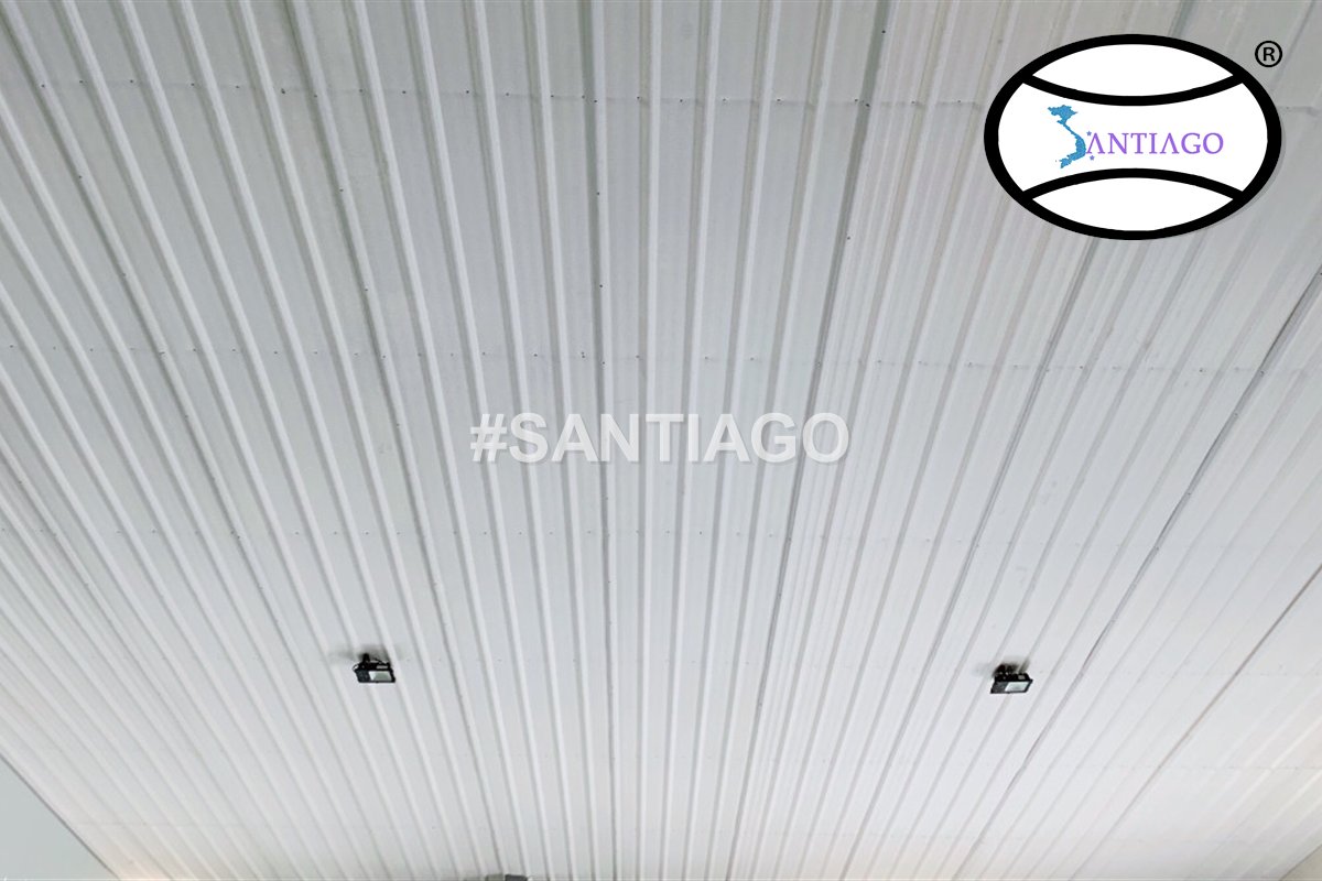 Mặt trần tôn nhựa nhìn gần (tháng 9/2020)
