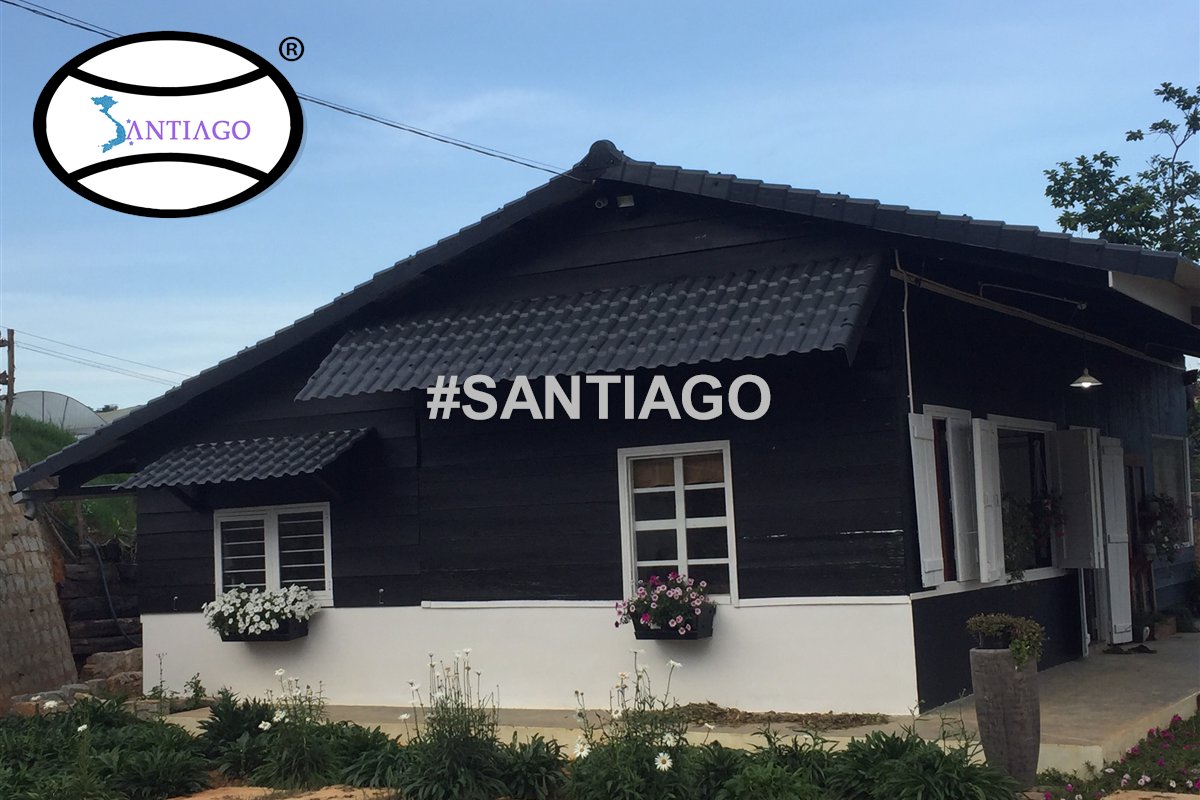 Nhà vườn lợp ngói nhựa Santiago ở Đà Lạt, Lâm Đồng